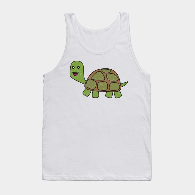 Turtle, funny animal, reptile Tank Top by IDesign23